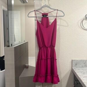 Vici mini hot pink dress